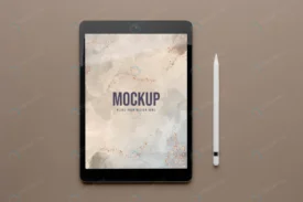 mock up tablet screen pen assortment crc5963687c size53.89mb - title:Home Main - اورچین فایل - format: - sku: - keywords: p_id:18