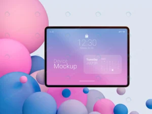 mock up tablet with abstract liquids crce3e5d3fd size4.57mb - title:Home - اورچین فایل - format: - sku: - keywords: p_id:18