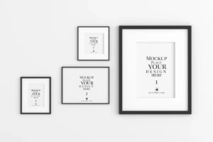 mockup photo frames hanging wall crc10813753 size63.35mb - title:Home - اورچین فایل - format: - sku: - keywords: p_id:18