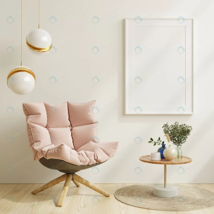 mockup poster frame children s room pastel colors crca62d7b32 - title:عکس استوک دکوراسیون شیک اتاق نشیمن - اورچین فایل - format:JPG - استوک - sku:crca62d7b32 - keywords: p_id:62525