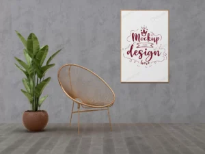 mockup poster frame with home decorating living r crca5b452e8 size138.61mb - title:Home - اورچین فایل - format: - sku: - keywords: p_id:18