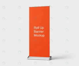 mockup roll up banner stand crc997c9337 size8.06mb - title:Home Main - اورچین فایل - format: - sku: - keywords: p_id:18