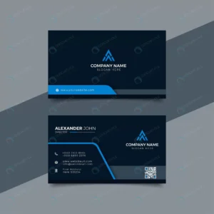 modern business card black blue corporate professi rnd328 frp15699780 - title:Home - اورچین فایل - format: - sku: - keywords: p_id:18