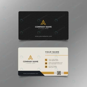 modern business card black yellow corporate profes rnd122 frp12125279 - title:Home - اورچین فایل - format: - sku: - keywords: p_id:18