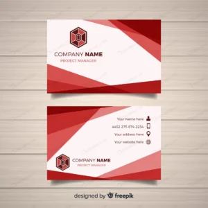 modern business card template with geometric desi crc169dce6a size5.28mb - title:Home - اورچین فایل - format: - sku: - keywords: p_id:18