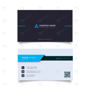 modern business card white blue elegant profession rnd958 frp20583241 - title:Home - اورچین فایل - format: - sku: - keywords: p_id:18