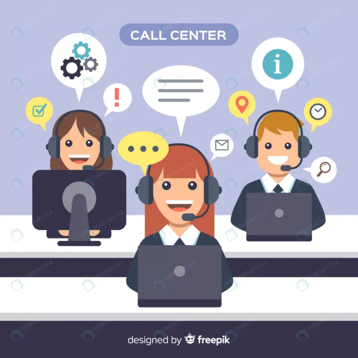modern call center concept flat style crc768546e2 size0.77mb - title:مجموعه اپراتور مرکز تماس - اورچین فایل - format:EPS - وکتور - sku:crc768546e2 - keywords: p_id:86413