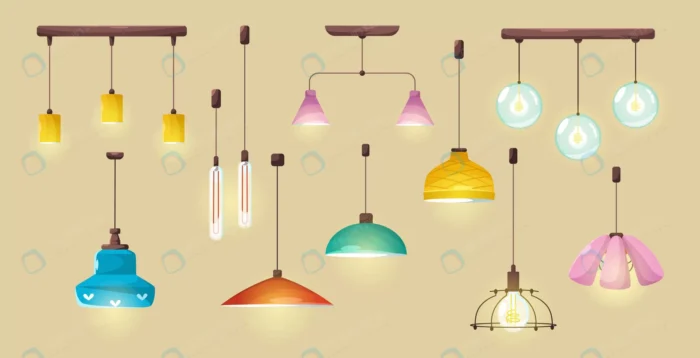 modern ceiling lamps stylish pendant electric lig crce55d3668 size3.43mb - title:مجموعه چراغ های آویز مدرن - اورچین فایل - format:EPS - وکتور - sku:crce55d3668 - keywords: p_id:86005