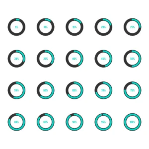 modern circle progress bar icon set vector illust crc83b8c5c6 size1.97mb - title:Home - اورچین فایل - format: - sku: - keywords: p_id:18