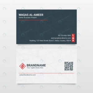 modern clean black white business card template crcf772c073 size1.54mb - title:Home - اورچین فایل - format: - sku: - keywords: p_id:18