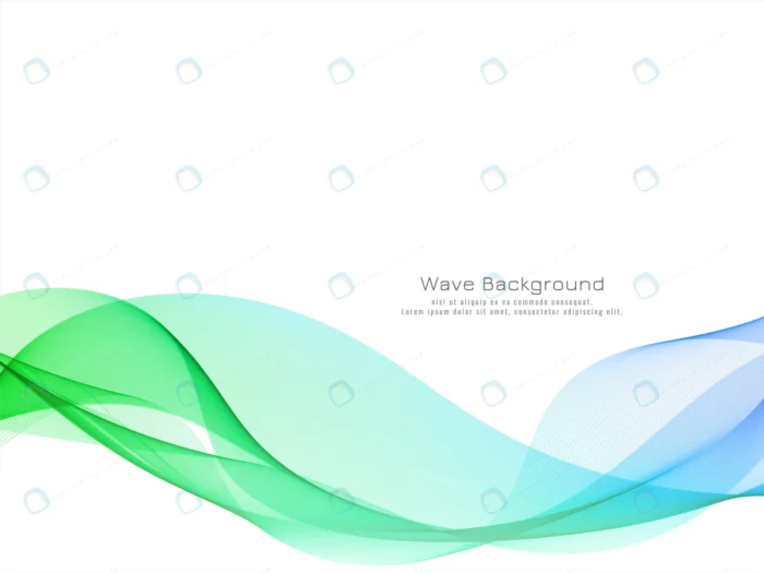modern colorful wave design background vector crc5dd5e72b size4.34mb - title:بکگراند انتزاعی سفید و سبز - اورچین فایل - format:EPS - وکتور - sku:crc5dd5e72b - keywords: p_id:89311