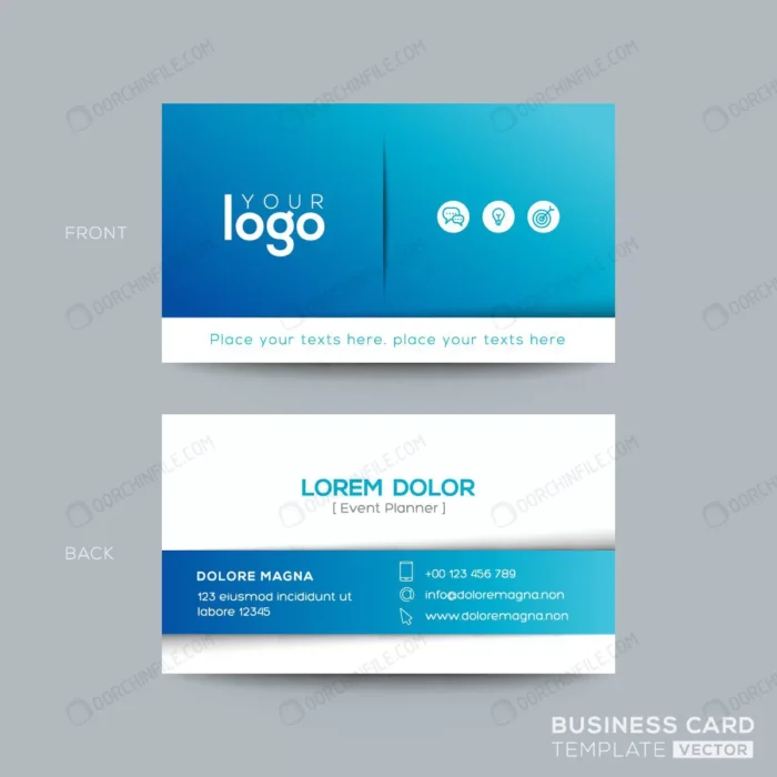 modern corporate blue card crc00b65c14 size0.80mb - title:قالب کارت ویزیت آماده - اورچین فایل - format:EPS - وکتور - sku:crc00b65c14 - keywords: p_id:93185