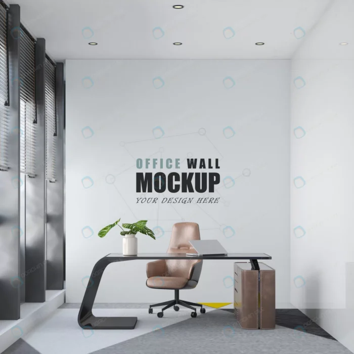 modern decoration management office wall mckup.jp crc486487c8 size66.93mb - title:موکاپ لایه باز دیوار دفتر مدیریت - اورچین فایل - format:PSD - فتوشاپ - sku:crc486487c8 - keywords: p_id:62104