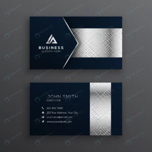 modern elegant silver business card template crc59ba08fe size1.38mb - title:Home - اورچین فایل - format: - sku: - keywords: p_id:18