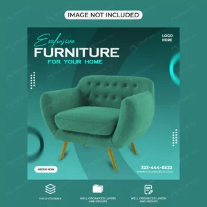 modern furniture social media post template rnd155 frp30807051 - title:Home - اورچین فایل - format: - sku: - keywords: p_id:18