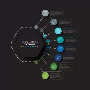 modern infographic template concept with hexagona crc9ed3c826 size2.96mb - title:Home - اورچین فایل - format: - sku: - keywords: p_id:18