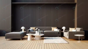 modern living room black brown wall background 3d crca313c1ea size9.93mb 4800x2700 - title:Home - اورچین فایل - format: - sku: - keywords: p_id:18