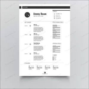 modern minimal curriculum vitae template crc559b1b2a size1.04mb - title:Home - اورچین فایل - format: - sku: - keywords: p_id:18