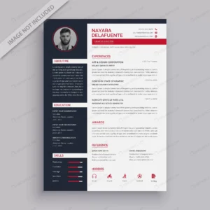 modern simple resume template crca72875f9 size2.40mb - title:Home - اورچین فایل - format: - sku: - keywords: p_id:18