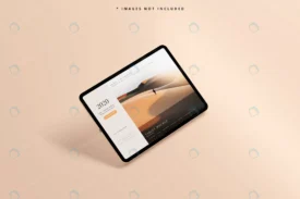 modern tablet screen mockup crc1603bec9 size12.65mb - title:Home Main - اورچین فایل - format: - sku: - keywords: p_id:18