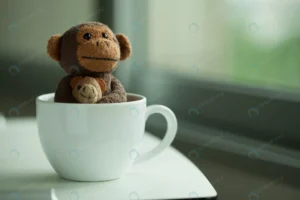 monkey doll coffee cup crcde1d843a size6.23mb 6000x4000 - title:Home - اورچین فایل - format: - sku: - keywords: p_id:18