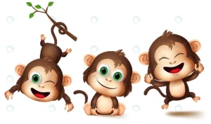 monkeys animal characters vector set monkey kids crcbcd4e2ad size5.90mb - title:Home - اورچین فایل - format: - sku: - keywords: p_id:18