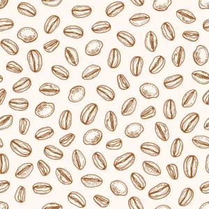 monochrome seamless pattern with roasted coffee s crc7100babe size6.15mb - title:Home - اورچین فایل - format: - sku: - keywords: p_id:18