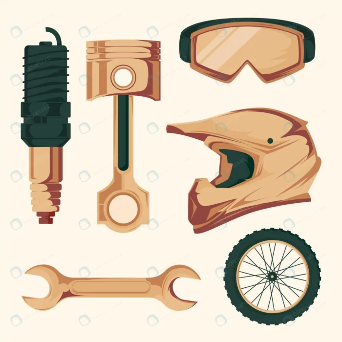 motocross elements retro design crcc6ceac5e size0.76mb - title:مجموعه عناصر موتور سیکلت - اورچین فایل - format:EPS - وکتور - sku:crcc6ceac5e - keywords: p_id:89765