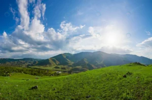 mountain green hill against blue cloudy sky with crc6381f30e size8.22mb 4500x2964 - title:Home - اورچین فایل - format: - sku: - keywords: p_id:18