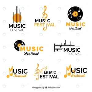 music festival logo collection with flat design rnd929 frp2360750 1 - title:Home - اورچین فایل - format: - sku: - keywords: p_id:18