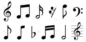 music notes icons set rnd265 frp6896248 1 - title:Home - اورچین فایل - format: - sku: - keywords: p_id:18