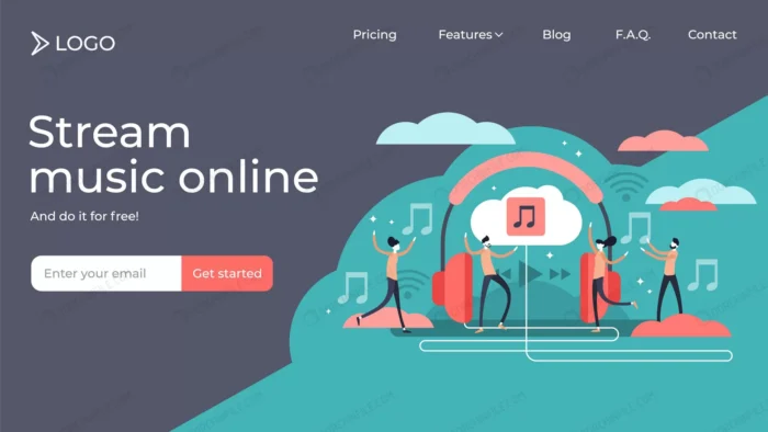 music stream tiny person vector illustration land crc45ac1c5e size1.50mb - title:صفحه فرود گوش دادن به موسیقی - اورچین فایل - format:EPS - وکتور - sku:crc45ac1c5e - keywords:صفحه فرود گوش دادن به موسیقی p_id:103241
