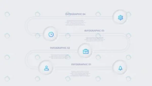 neumorphic timeline infographic template diagram crca85e62cd size2.26mb - title:Home - اورچین فایل - format: - sku: - keywords: p_id:18