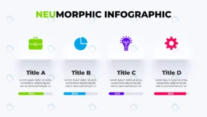 neumorphic vector infographic presentation slide crc090fb57b size2.14mb - title:Home - اورچین فایل - format: - sku: - keywords: p_id:18