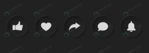 neumorphism social media buttons set dark circle g rnd197 frp25751939 1 - title:Home - اورچین فایل - format: - sku: - keywords: p_id:18