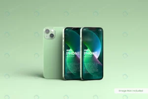 new smartphone green color mockup front view rnd570 frp24920775 - title:Home - اورچین فایل - format: - sku: - keywords: p_id:18