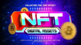 nft collection digital assets 3d text effect with rnd626 frp25346718 - title:Home Main - اورچین فایل - format: - sku: - keywords: p_id:18