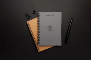 notebooks mockup with black element on black back crca67e5210 size57.1mb 1 - title:Home - اورچین فایل - format: - sku: - keywords: p_id:18