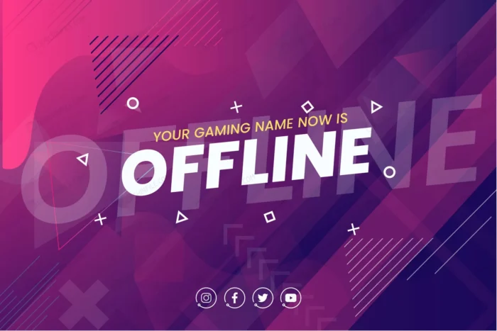 offline twitch banner background template crca2474d4a size6.50mb - title:قالب آماده بنر با فرمت وکتور - اورچین فایل - format:EPS - وکتور - sku:crca2474d4a - keywords: p_id:93971