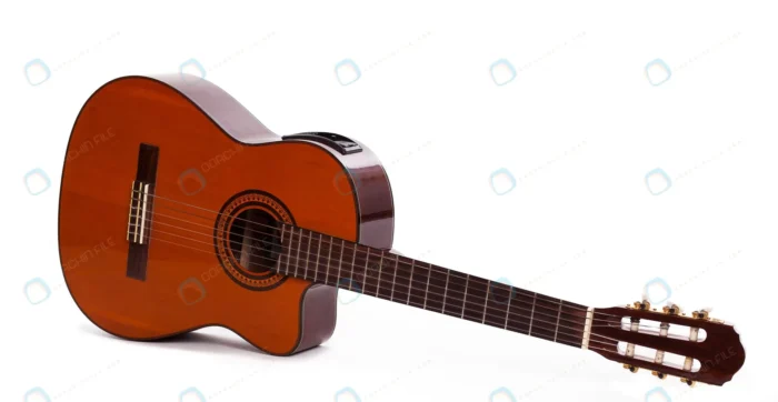 old wooden guitar isolated crccce4fb7a - title:گیتار با پس زمینه روشن - اورچین فایل - format:JPG - استوک - sku:crccce4fb7a - keywords: p_id:81847