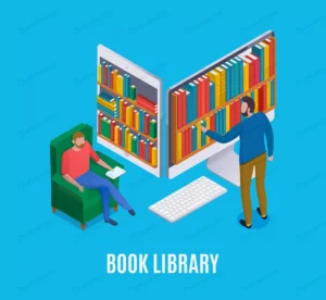 online library concept with abstract computer man crc2b1af70d size2.94mb - title:Home - اورچین فایل - format: - sku: - keywords: p_id:18