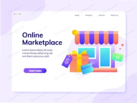 online marketplace gradient website landing page crc5147b092 size1.26mb - title:Home Main - اورچین فایل - format: - sku: - keywords: p_id:18