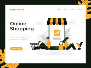 online shopping landing page crc84153998 size1.34mb - title:Home - اورچین فایل - format: - sku: - keywords: p_id:18