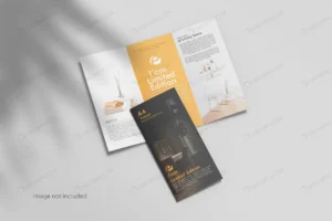 open trifold brochure mockup crc8dc8e291 size29.78mb - title:Home - اورچین فایل - format: - sku: - keywords: p_id:18