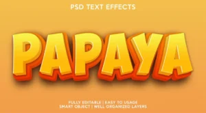 papaya text effects template - title:Home - اورچین فایل - format: - sku: - keywords: p_id:18