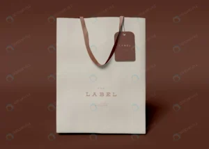 paper bag with label mockup crc2cac44fe size15.40mb - title:Home - اورچین فایل - format: - sku: - keywords: p_id:18