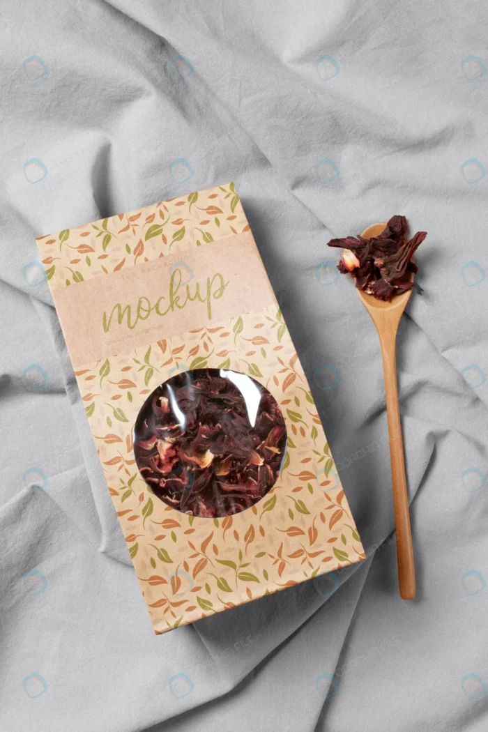 paper tea packaging mock up rnd873 frp31521438 - title:موکاپ جعبه پاکتی چای - اورچین فایل - format:PSD - فتوشاپ - sku:frp31521438 - keywords: p_id:67754