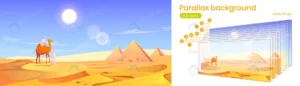 parallax background egypt desert landscape with p crca0e7c311 size3.37mb - title:Home - اورچین فایل - format: - sku: - keywords: p_id:18