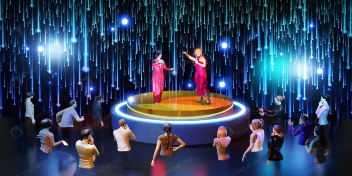 party concerts metaverse avatars online music perf rnd534 frp29560020 - title:اجرای کنسرت با آواتارهای متاورس - اورچین فایل - format:JPG - استوک - sku:frp29560020 - keywords: p_id:72277