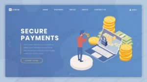 payments security landing page vector template crca7dfbfec size3.59mb - title:Home - اورچین فایل - format: - sku: - keywords: p_id:18